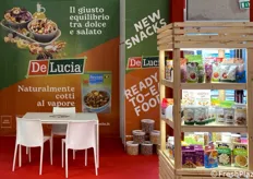 La Domenico De Lucia è un'azienda specializzata nel segmento della V gamma con la linea dei precotti e la frutta secca