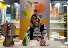 Giovanna Cannizzaro, responsabile commerciale export del Gruppo Polara. "Vivio" è il marchio che firma la nuova linea di succhi di frutta naturali senza zuccheri aggiunti