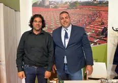 Salvatore Manfredi, responsabile logistica e Gianluca Manfredi presidente della Cooperativa Agricola salentina La Cupa