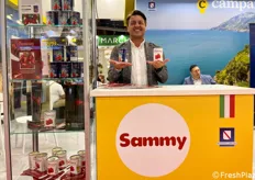 Antonio Amato, responsabile controllo qualità di Sammy azienda produttrice di trasformati di pomodoro San Marzano Dop