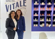 Gelsomina Franzese  e Mariangela Franzese, manager del marchio Vitale le cui conserve di pomodoro sono riconoscibili sul mercato estero nel canale della grande distribuzione organizzata