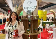 Tina Sgarro, responsabile commerciale della linea dei trasformati a marchio Capuano
