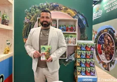 Luca Mattioni, vicepresidente e direttore commerciale di Fertitecnica Colfiorito, azienda produttrice di frutta secca, legumi, cereali e semi 