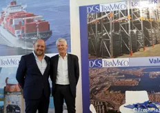 Gabriele Roncarati della Coferasta insieme a Riccardo Martini, AD della compagnia di servizi logistici DCS Tramaco,