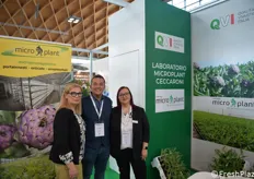Lorena Gori, Mauro Masini e Sabrina Masini di Microplant 
