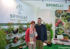 Antonia Marinelli e Vito Spinelli della Vivai Spinelli