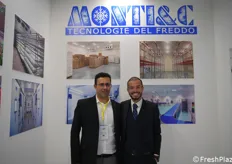 Christian Niccolai e Federico Papini della Monti&C, specialisti in tecnologie del freddo