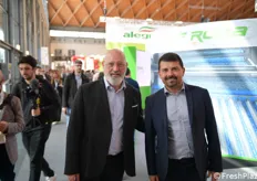 Il presidente della Regione Emilia Romagna Stefano Bonaccini e l'assessore regionale all'agricoltura Alessio Mammi  