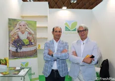 OP Agritalia: Giuseppe Rizzi (socio produttore) e Michele Laporta (presidente).