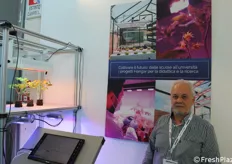 Sergio Macchioni di Hangari Lab (sistemi di illuminazioni a spettro dinamico)