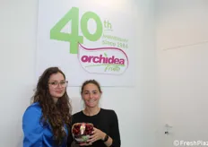 Federica Mastrocristino (export manager) e Chiara Giuliano (CFO) di Orchidea Frutta.