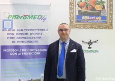 Giovanni Petriliggieri, general manager di PheroMED Fly, azienda che si occupa di fornire servizi innovativi, utilizzando la tecnologia dei droni.  
