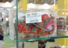 Nello stand della Regione Sicilia presenti anche i pomodori della Orto Dirillo, azienda specializzata nel commercio all'ingrosso ortofrutticolo. 
