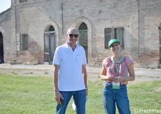 Giuliano Dradi (direttore) e Laura Laghi (responsabile marketing) della Battistini Vivai