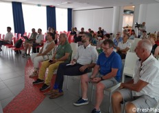 La conferenza stampa si è svolta nella sala convegni di Spiaggia Romea