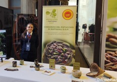 Lo stand del Consorzio di Tutela del Pistacchio di Raffadali