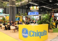 Parte dello stand di Chiquita