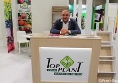 Enrico Mazzon della Top Plant Vivai, per rappresentare la frutticoltura veronese 