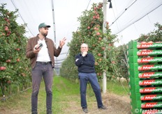 Matteo Mazzoni e Vittorio Fugaroli durante l'illustrazione del Consorzio