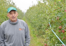 Il ricercatore Michele Mariani della Fondazione F.lli Navarra