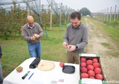 Effettuata anche la prova degli amidi