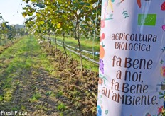 L'incontro con la stampa si è svolto nell'azienda agricola in provincia di Forlì-Cesena.