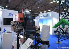 Uno stand dall'Ucraina