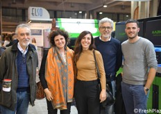 Parte dello staff del Crea (sezione Forlì) in visita