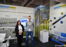 Progress Group era presente in fiera con Cristina Bianchi e Leandro Bellin