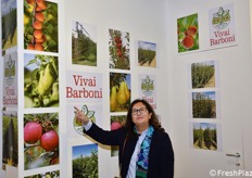 Alla sua prima partecipazione in fiera, Paola Barboni ha fatto da apripista alla presenza dell'intera impresa familiare...