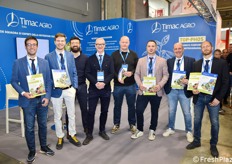 La squadra della Timac Agro ha illustrato in fiera le proprie soluzioni di fertilizzazione.