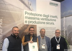 Lo staff di ARRIGONI presente alla prima edizione di Frutech 