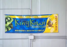 Il marchio proprio dell'azienda Ceradini B&C è KingKiwi, raffigurato dal simpatico frutto di kiwi incoronato.