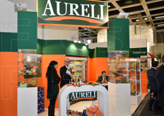 "Stand Aureli Mario. L'azienda si propone quale leader a livello europeo nella coltivazione, lavorazione e trasformazione di carote e ortaggi tipici della Piana del Fucino (Abruzzo). In fiera, l'azienda era inclusa nei percorsi tematici "Organic Route" e "Convenience Route"."