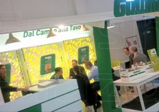 Stand della piemontese Gullino, tra i principali attori italiani nel mercato del kiwi.