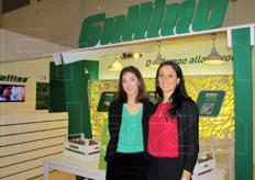 Primo giorno in fiera al femminile per lo stand Gullino: Carola Gullino, amministratore delegato, e' ritratta a destra nella foto.