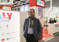 Basile de Bary, direttore di HM. Clause Italia, in visita tra gli stand.