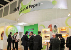 Gremito lo stand di International Paper.