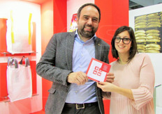 Raffaele Bonzagni e Serena Ruppi di Kuku International Packaging.