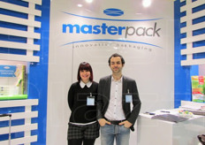 I fratelli Arianna e Massimiliano Binda di Masterpack, societa' che crea packaging su misura che siano al tempo stesso funzionali e attraenti.