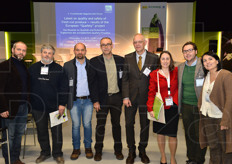 I partner di QUAFETY hanno organizzato una conferenza nella Hall Forum di Fruit Logistica. In foto, alcuni dei partecipanti al progetto triennale europeo, in via di conclusione.