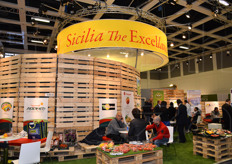 Lo stand collettivo della Regione Sicilia.