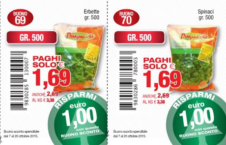 Volantini dei supermercati: cosa c'e' in offerta?